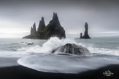 Reynisdrangar stacks Reynisdrangar stacks
