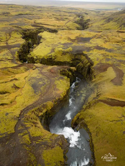 Skógá Waterfall Way (drone shot) Skógá Waterfall Way (drone shot)