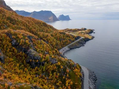 Couleurs automnales, Senja