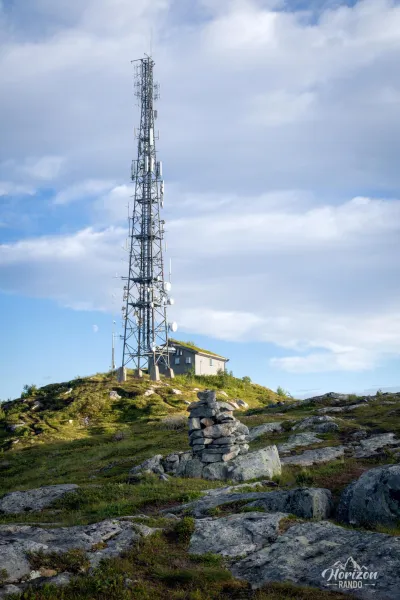 Antenna at the summit Antenna at the summit