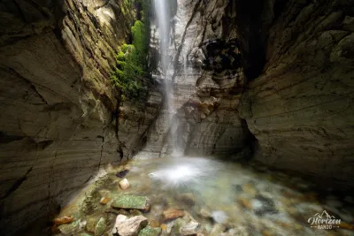 Chute de 14 mètres