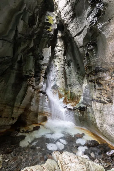 Bassin naturel de marbre