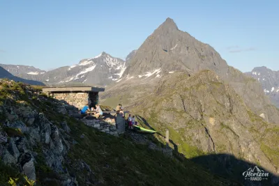 Egilbu shelter at the summit of Klokksegga Egilbu shelter at the summit of Klokksegga