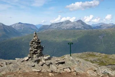 Summit of Høgaksla Summit of Høgaksla