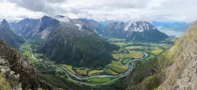 Vallée de Romsdalen Vallée de Romsdalen