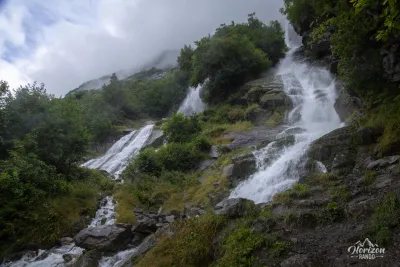 First viewpoint of Vinnufossen First viewpoint of Vinnufossen