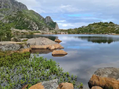 Lake Heiavatnet (190 m) Lake Heiavatnet (190 m)