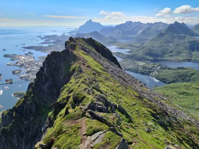 Fløya ridge Fløya ridge
