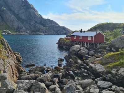 Rorbu in Nusfjord Rorbu in Nusfjord