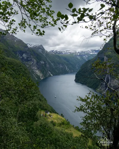 Skageflå farm overlooking the Geirangerfjord Skageflå farm overlooking the Geirangerfjord