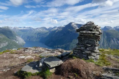 Summit of Sætrenibba Summit of Sætrenibba