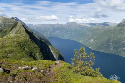 Storfjorden from Sætrenibba Storfjorden from Sætrenibba