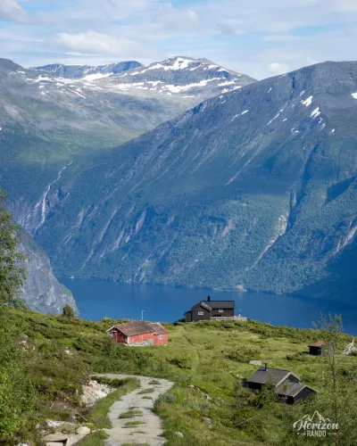 Former mountain pasture at Ljøsætra Former mountain pasture at Ljøsætra