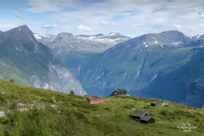Former mountain pasture at Ljøsætra Former mountain pasture at Ljøsætra