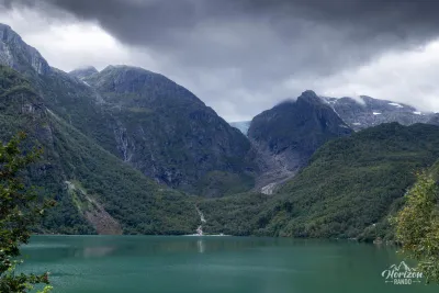 The remains of the Bondhusbreen glacier... The remains of the Bondhusbreen glacier...