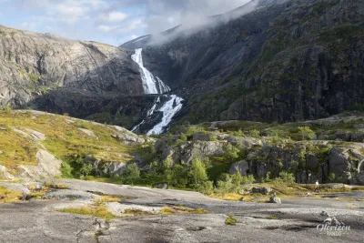 Fourth waterfall, Søtefossen Fourth waterfall, Søtefossen