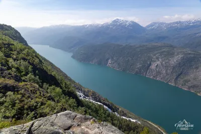 Åkrafjord and Langfoss Åkrafjord and Langfoss