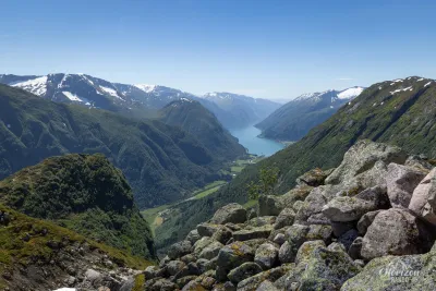 Fjærland Valley and Fjærlandsfjord Fjærland Valley and Fjærlandsfjord