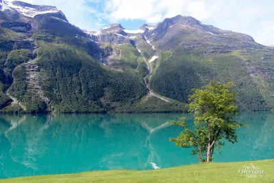 Lake Lovatnet Lake Lovatnet