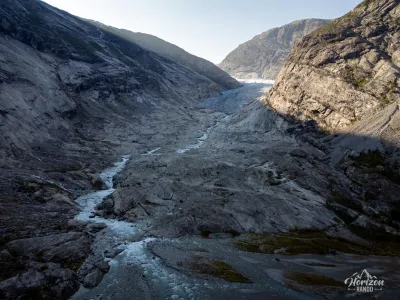 Nigardsbreen (drone shot)