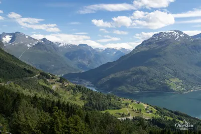 Oldedalen valley Oldedalen valley