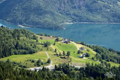 Oppheim hamlet, starting point for the hike Oppheim hamlet, starting point for the hike