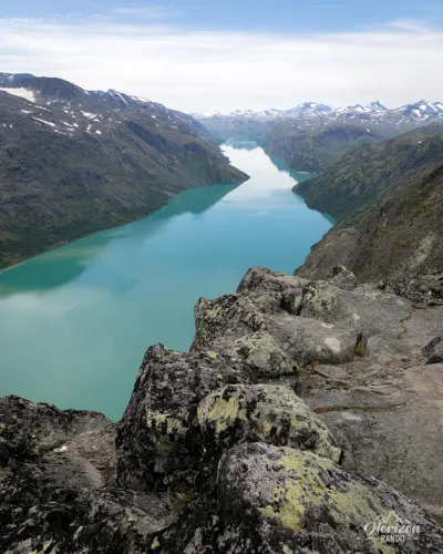 Lake Gjende Lake Gjende