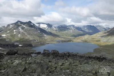 Lake Leirvatnet Lake Leirvatnet