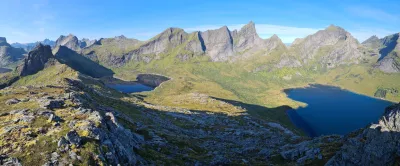 Lake Fageråvatnet and Stormakpollen Bay Lake Fageråvatnet and Stormakpollen Bay