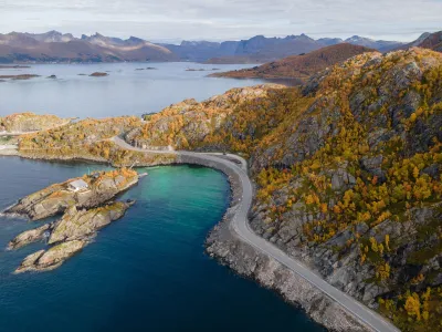 Hamn Hamn (drone shot)
