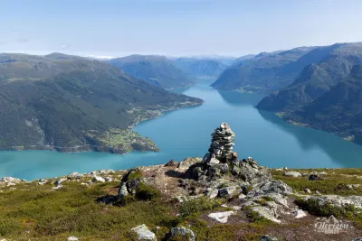 Lustrafjord, north Lustrafjord, au nord