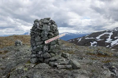 Summit of Vidasethovden Summit of Vidasethovden