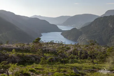 Lake Botnevatnet and Botnefjord Lake Botnevatnet and Botnefjord