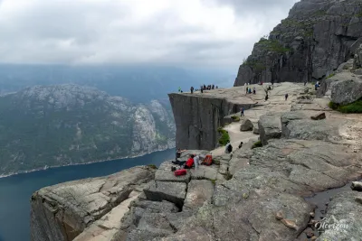 Preikestolen et Lysefjord