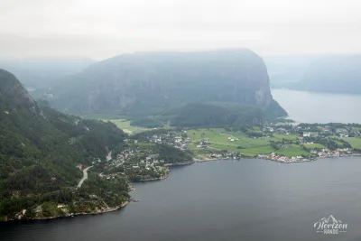 Mouth of the Lysefjord Mouth of the Lysefjord