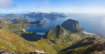 Panorama to the west Panorama to the west