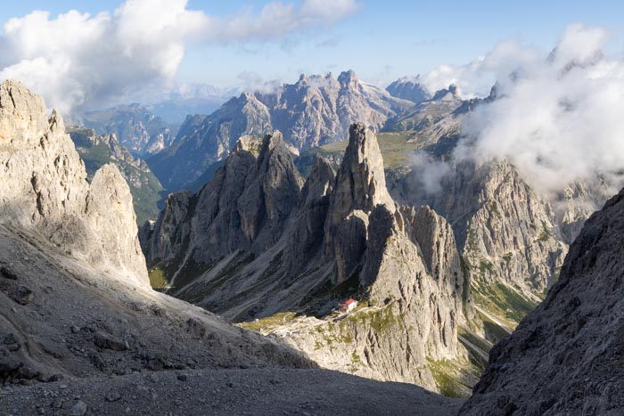Via Ferrata Merlone - from Lago d'Antorno to Cima Cadin