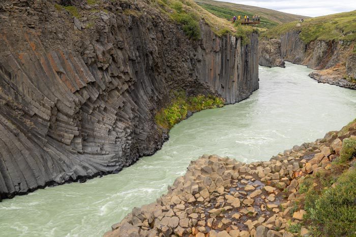 Stuðlagil Canyon Hike