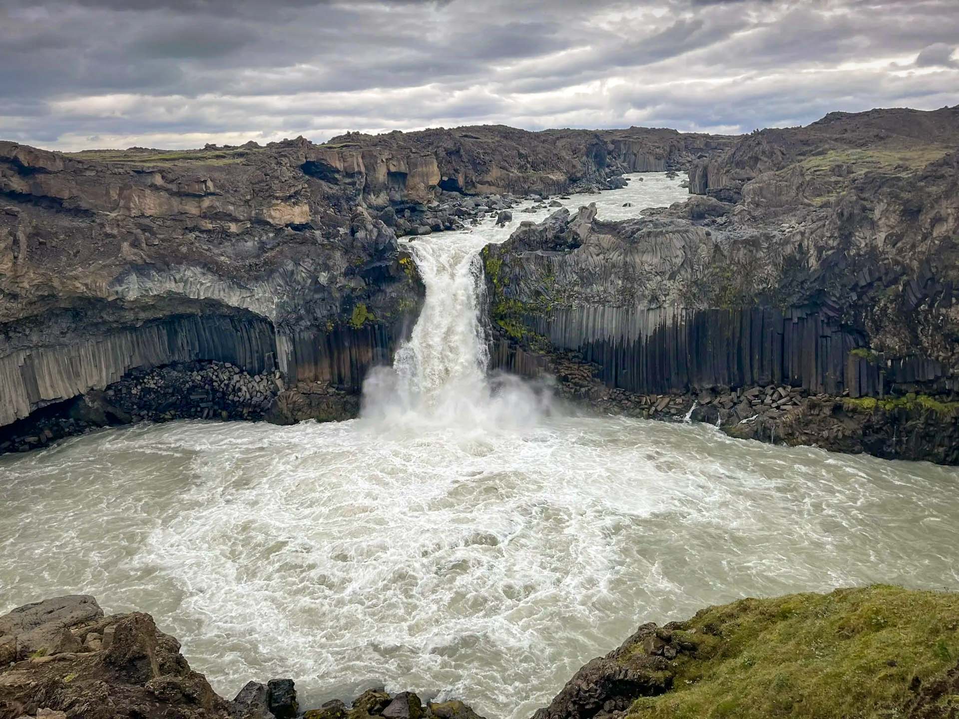 Aldeyjarfoss Waterfall