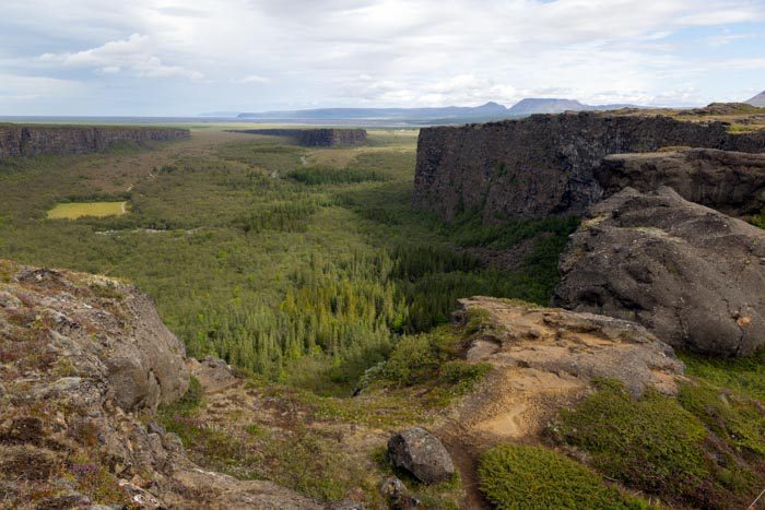 Ásbyrgi Canyon Hike