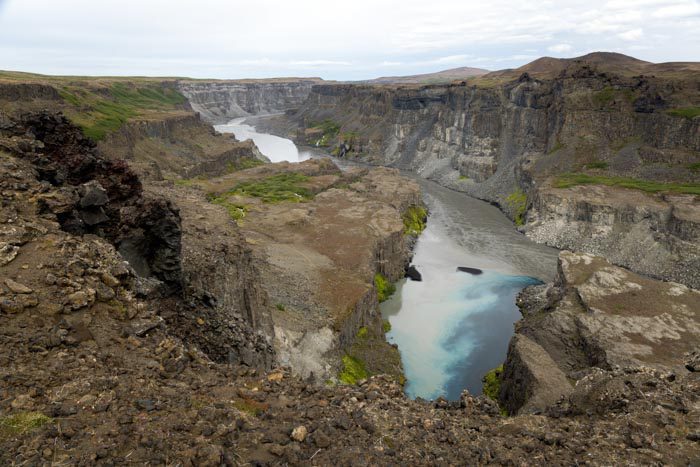 Hafragilsfoss Ouest
