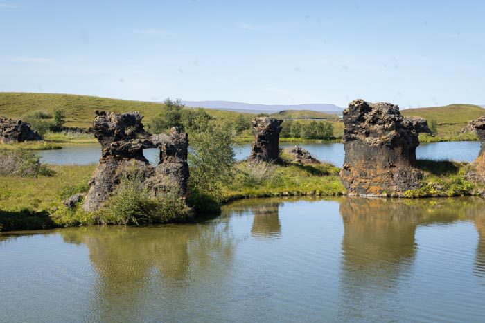 Lake Mývatn, Höfði Hike
