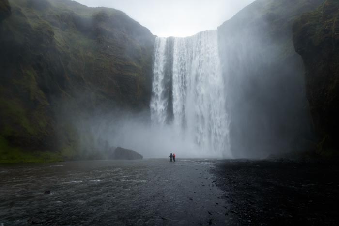Skógafoss waterfall