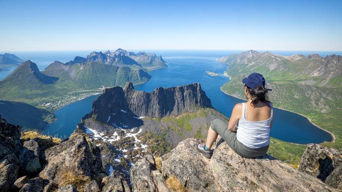 Keipen and Grytetippen - Twin peaks offering exceptional panoramic views