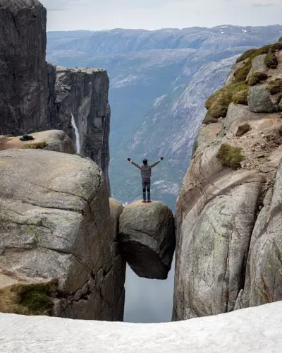 Kjeragbolten, Norvège