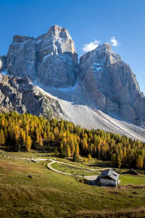 Hiking in the Dolomites