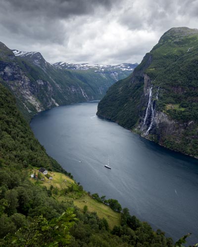 Ferme de Skagefla, Geiranger Norvège