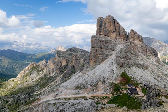 Circuit Lago Limides, Monte Nuvolau et Cinque Torri