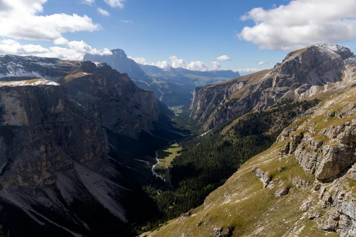 Circuit de Dantercëpies, Rifugio Puez et Vallunga