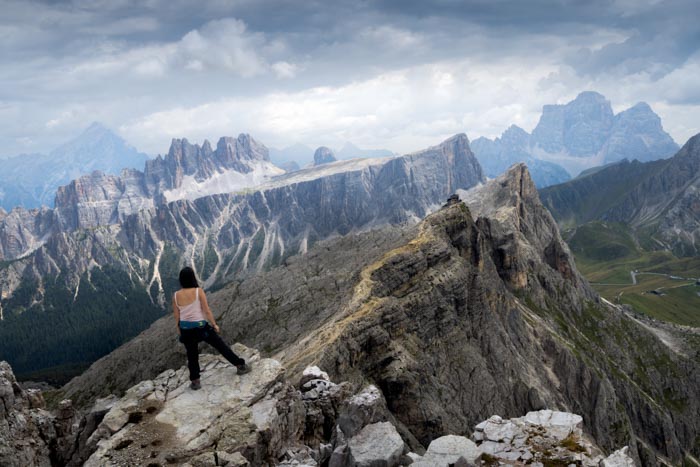 Via Ferrata Ra Gusela et Averau